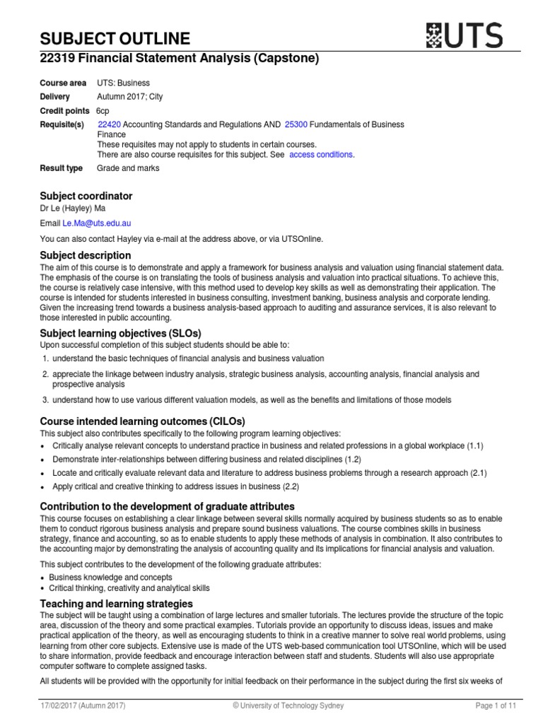 financial statement analysis example financial statement analysis purpose